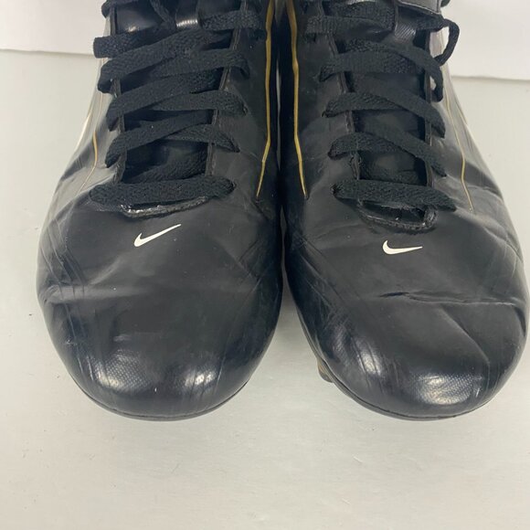 Nike Rio III SG Soccer Cleats Mens Size 12 Black Gold 316628-017 boots Shoes - Picture 6 of 14